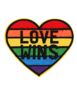 Love Wins Patch (Small/Embroidery)