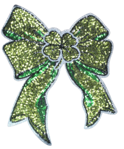 Lucky Bow Patch (Large/ Sequin)