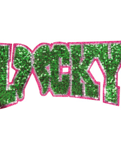 Lucky Bow Patch (Large/Sequin)