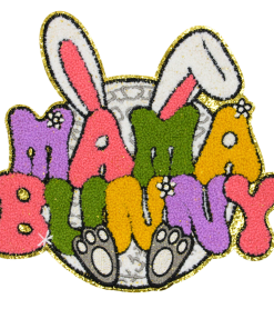 Mama Bunny Patch (Large/Chenille)