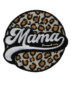 Mama Leopard Design Patch (Small/Embroidery)