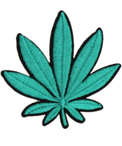 Marijuana Green Leaf Patch (Small/Embroidery)