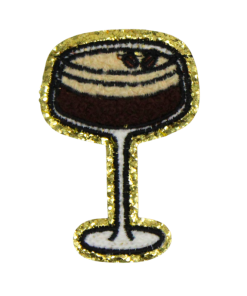 Expresso Martini Patch (Small/Chenille)