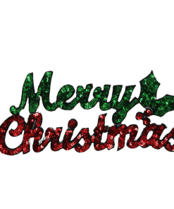Merry Christmas Patch (Large/Sequin)