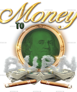 Money to burn DTF Transfer