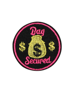 Dollar Bag Secured Patch (Small/Embroidery)