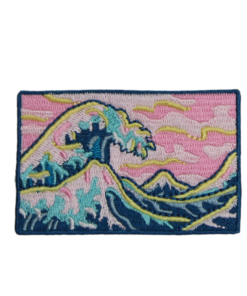 Ocean Wave Patch (Small/Embroidery)