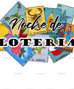Noche De Loteria Dtf Transfer