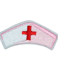 Nurse Hat Patch (Small/Embroidery)