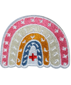 Nurse Rainbow Patch (Small/Embroidery)