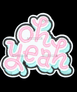Oh Yeah Patch (Small/Embroidery)