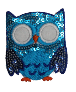 Owl Patch (Small/Sequin)