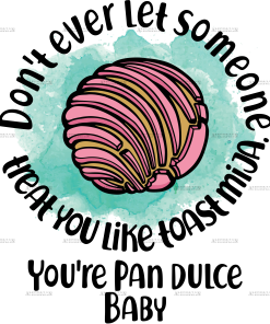 Pan Dulce Concha Dtf Transfer