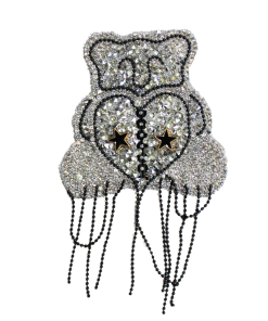 Teddy Bear Rhinestone Patch