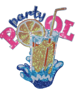Party Pool Patch (Large/Sequin)