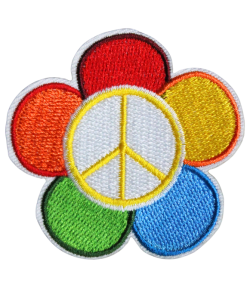 Peace Flower Patch (Small/Embroidery)