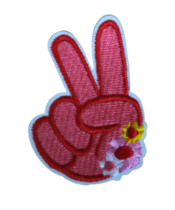 Peace Hand Patch (Small/Embroidery)