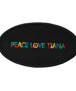 Peace Love Tiana Patch (Small/Embroidery)