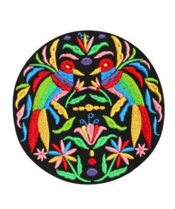 Ethnic Peacock Design Patch (Small/Embroidery)