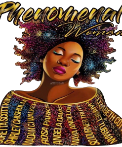 Phenomenal Women DTF Transfer