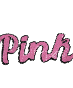 Pink Patch (Large/Sequin)