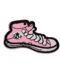 Pink Shoe Patch (Small/Embroidery)