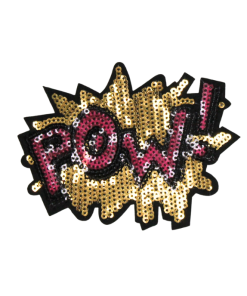 Pow Patch (Small/Sequin)