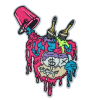 Pink Paint Bucket Head Patch (Large/Chenille)
