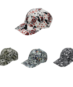 Dollars Patterned Caps