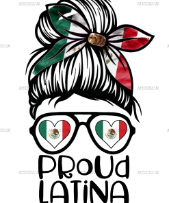 Proud Latina Dtf Transfer