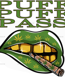 Puff pass DTF Transfer