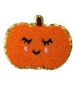 Orange Pumpkin Patch (Small/Chenille)