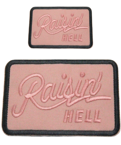 Raisin' Hell Patch (Small/Embroidery)