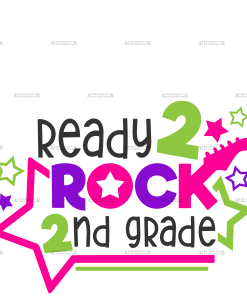 Ready 2 Rock 2nd Grade DTF Transfer