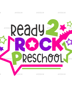 Ready 2 Rock Preschool DTF Transfer