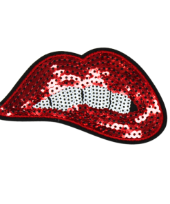 Red Lips Patch (Small/Sequin)