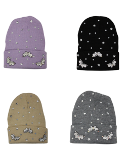 Rhinestone Beanie