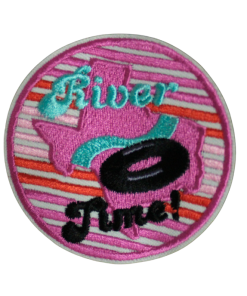 River Time Patch (Small/Embroidery)