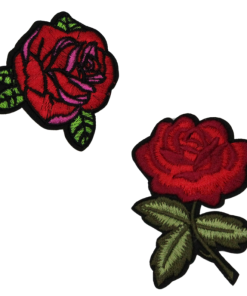 Red Rose Patch (Small/Embroidery)