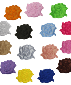 Colorful Roses Patch (Small/Embroidery)