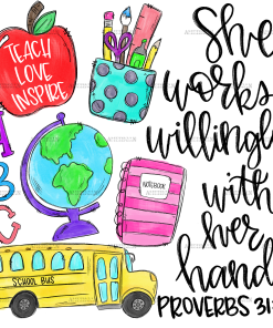 She Works Willingly DTF Transfer