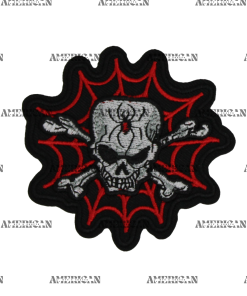 Skeleton Web Patch (Small/Embroidery)