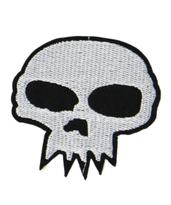 White Skull Patch (Small/Embroidery)