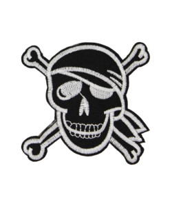 Pirate Skull Patch (Small/Embroidery)