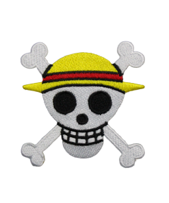 Skull White Patch (Small/Embroidery)
