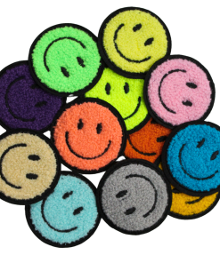 2.5" Inch Smile Patch (Small/Chenille)