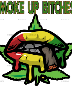 Smoke up bitches DTF Transfer