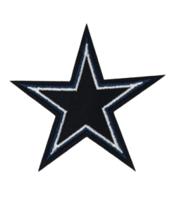 Star Black Patch (Small/Embroidery)