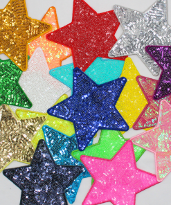 4.75" Inch Stars Patch (Medium/Sequin)
