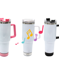40 Oz Sublimation Speaker Tumbler